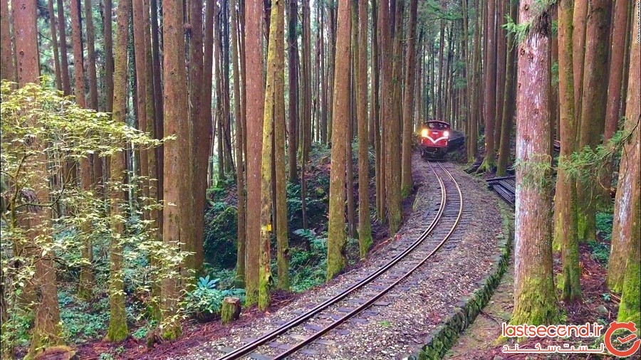 راه‌آهن کوهستانی 106 ساله مبهوت‌کننده تایوان