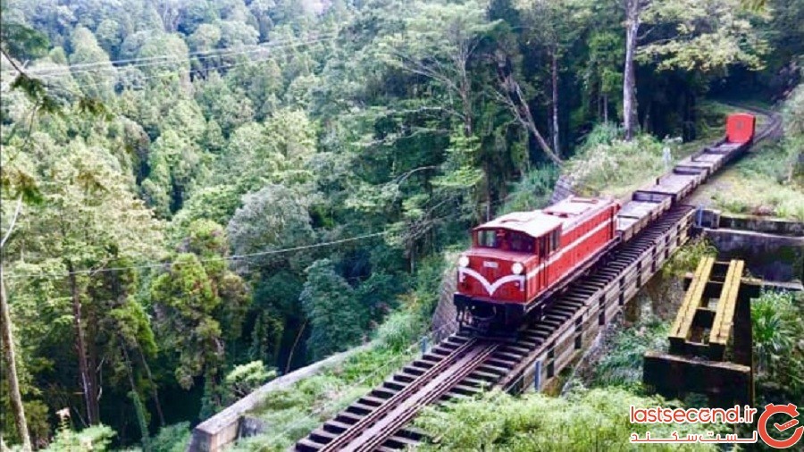 راه‌آهن کوهستانی 106 ساله مبهوت‌کننده تایوان