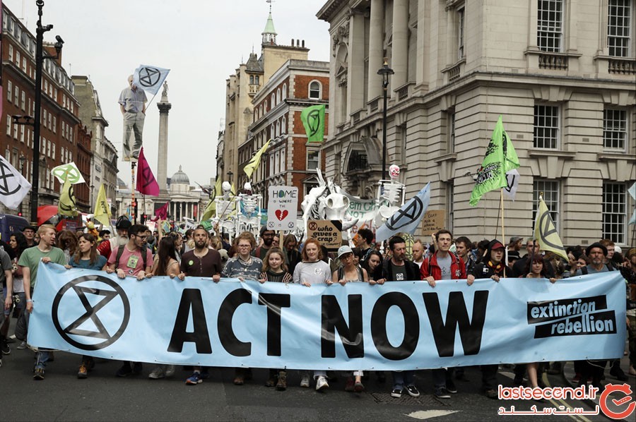تظاهرات علیه تغییرات اقلیمی در سرتاسر جهان