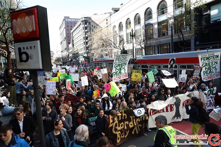 تظاهرات علیه تغییرات اقلیمی در سرتاسر جهان