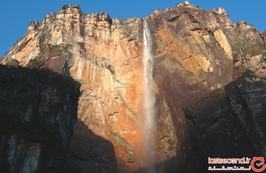 آبشارهای انجل، بلندترین آبشار پیوسته و یکپارچه دنیا
