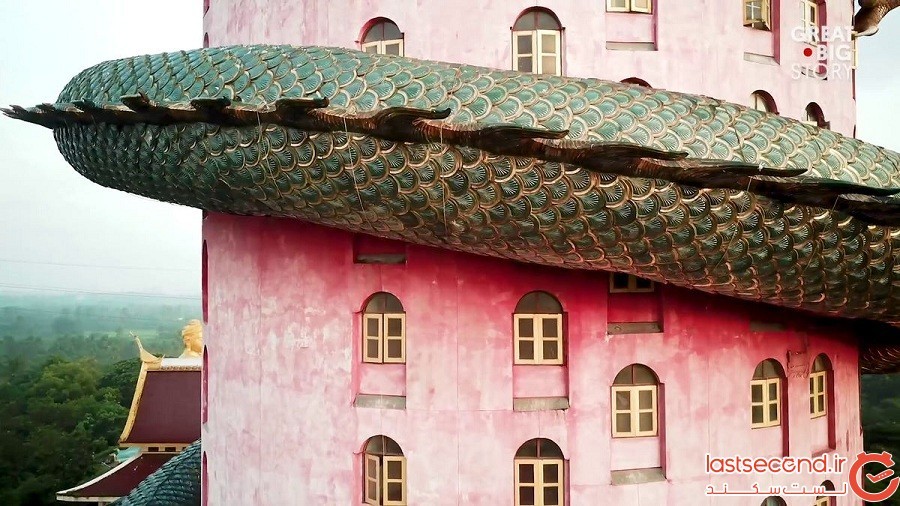 با یکی از عجیب و غریب‌ترین خانه‌های عبادت در جهان آشنا شوید! +تصاویر