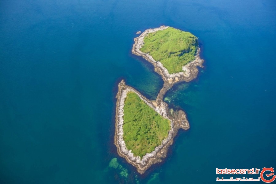 عکس‌های هوایی خیره کننده‌ای که رابطه طبیعی انسان با آب را نشان می‌دهد