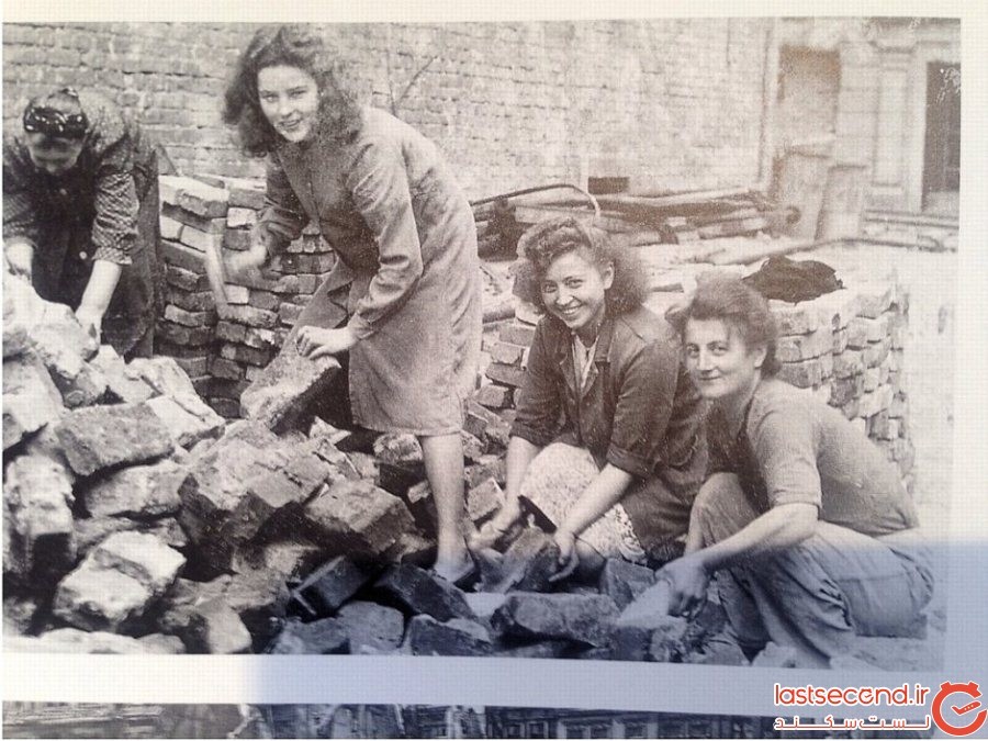 زنانی که به بازسازی آلمان بعد از جنگ جهانی دوم کمک کردند
