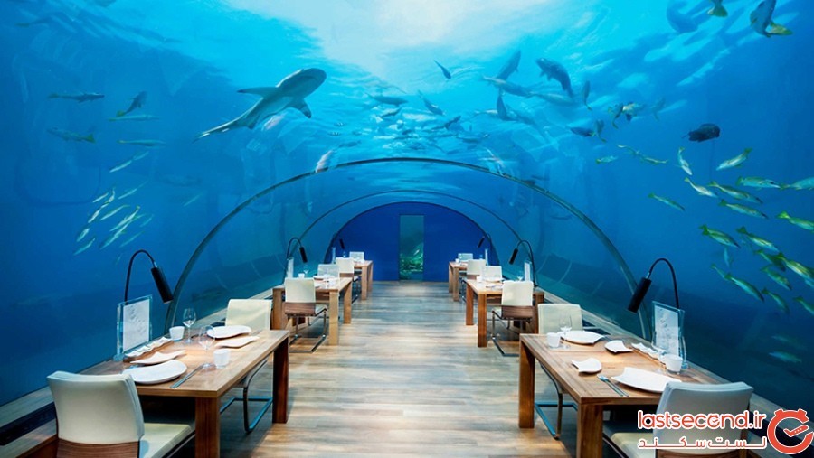 رستوران زیر آبِ ایتا - جزیره رانگالی، مالدیو