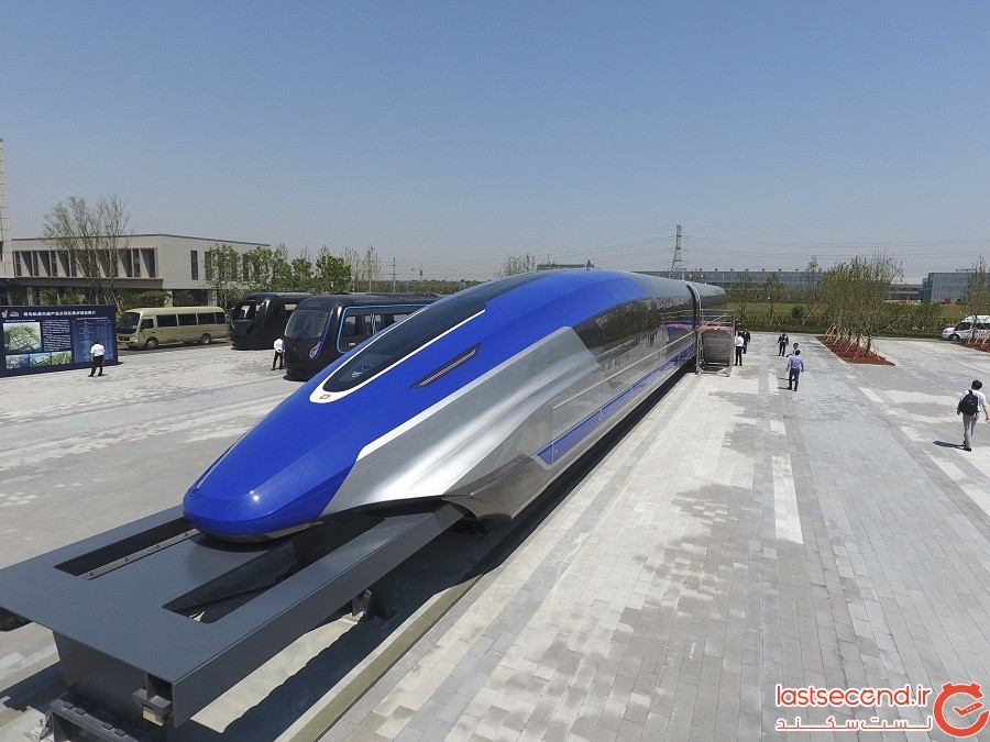 پرده‌برداری چین از نمونه اولیه قطار مغناطیسی تندرو با سرعت 600 کیلومتر بر ساعت