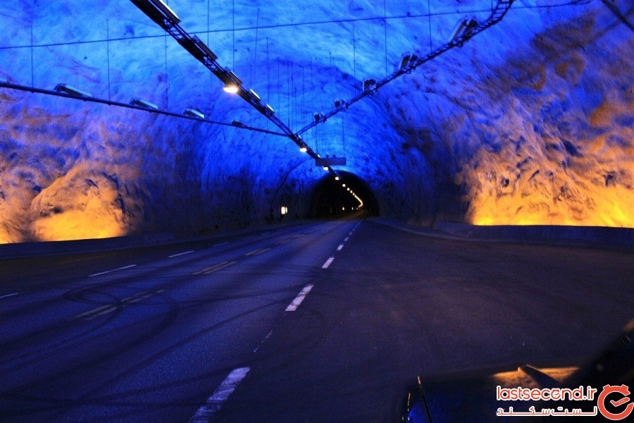 طولانی‌ترین و عمیق‌ترین جاده تونلی در جهان