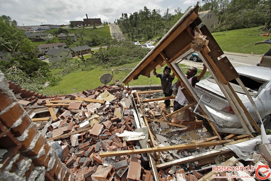 آسیب گردباد: ویرانی‌های 13 روز گردباد به روایت تصویر