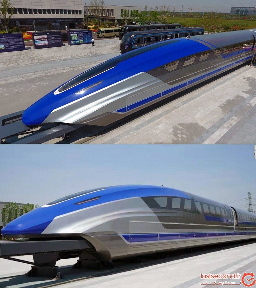 پرده‌برداری چین از نمونه اولیه قطار مغناطیسی تندرو با سرعت 600 کیلومتر بر ساعت