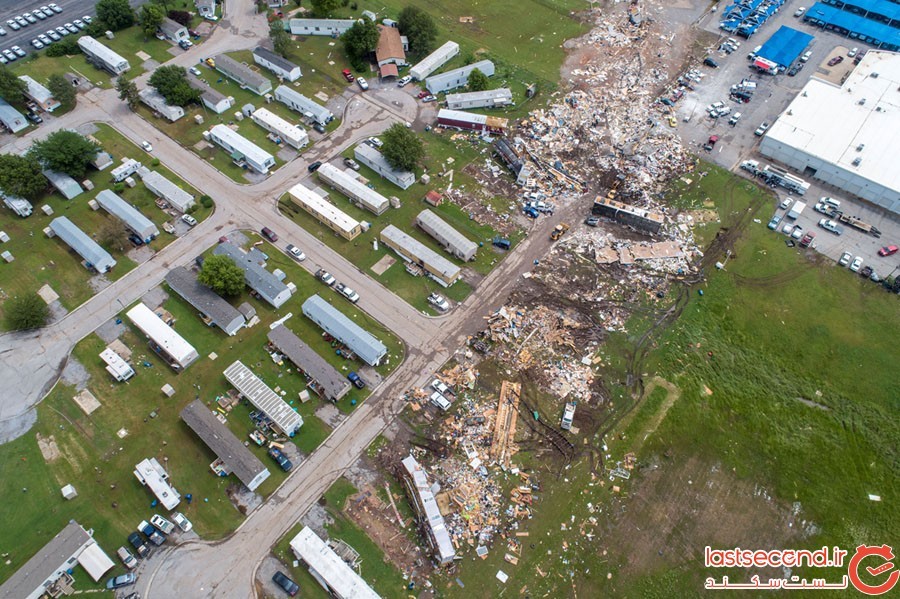 آسیب گردباد: ویرانی‌های 13 روز گردباد به روایت تصویر