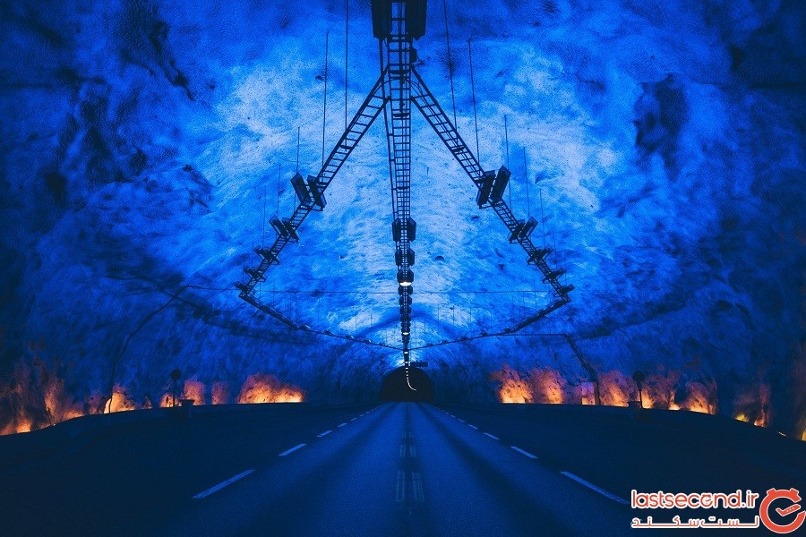 طولانی‌ترین و عمیق‌ترین جاده تونلی در جهان