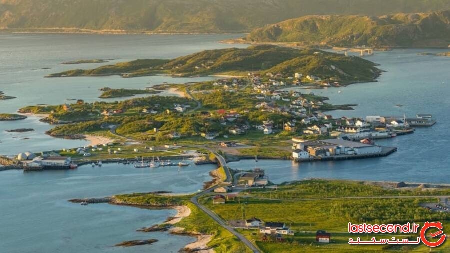 جزیره ای در نروژ که 69 روز تمام خورشید در آن غروب نمی کند