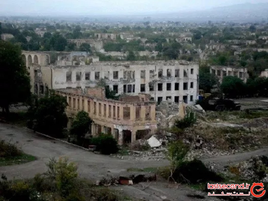آغدامِ آذربایجان: شهر ارواحِ جنگ