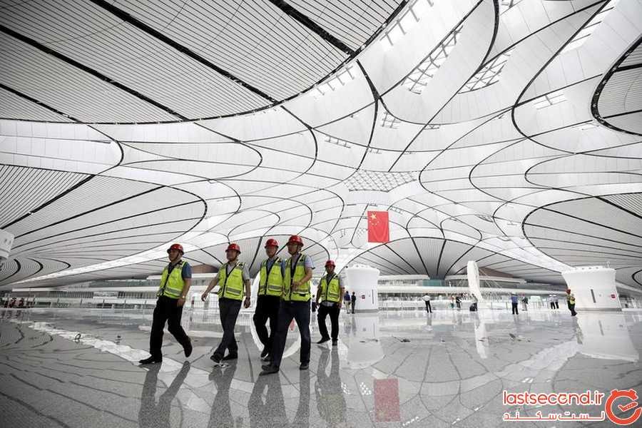 دومین فرودگاه بین المللی پکن کامل شد و در ماه سپتامبر شروع به کار می کند.