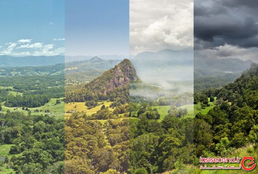 عکس‌های چهارفصله‌ای که از 8 نقطه مختلف جهان گرفته شده‌اند
