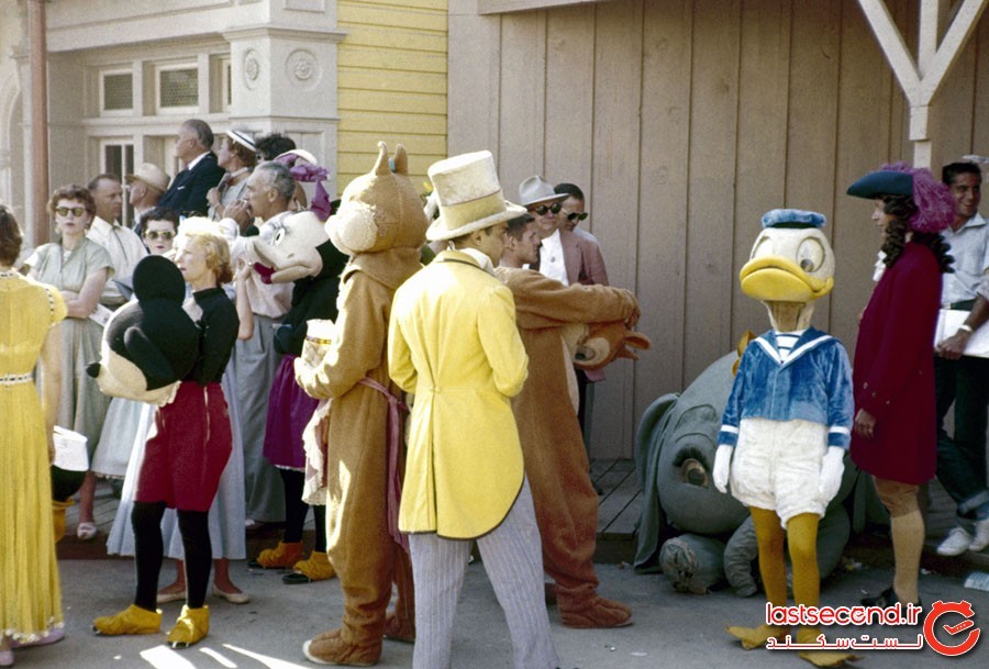 روز بازگشایی پارک دیزنی لند: عکس‌هایی از سال 1955