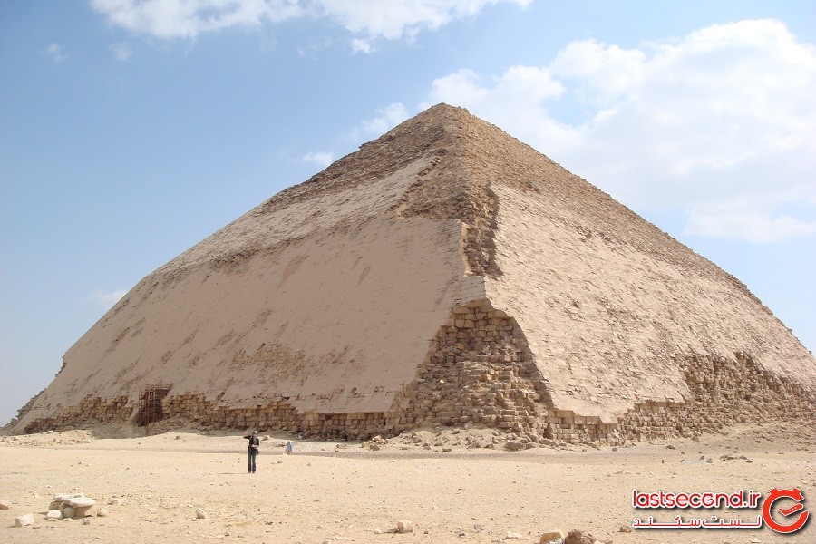 هرم خمیده(Bent Pyramid)، عجیب‌ترین هرم مصر، در معرض بازدید عمومی قرار گرفت