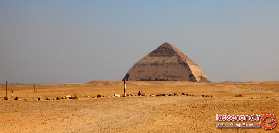 هرم خمیده(Bent Pyramid)، عجیب‌ترین هرم مصر، در معرض بازدید عمومی قرار گرفت
