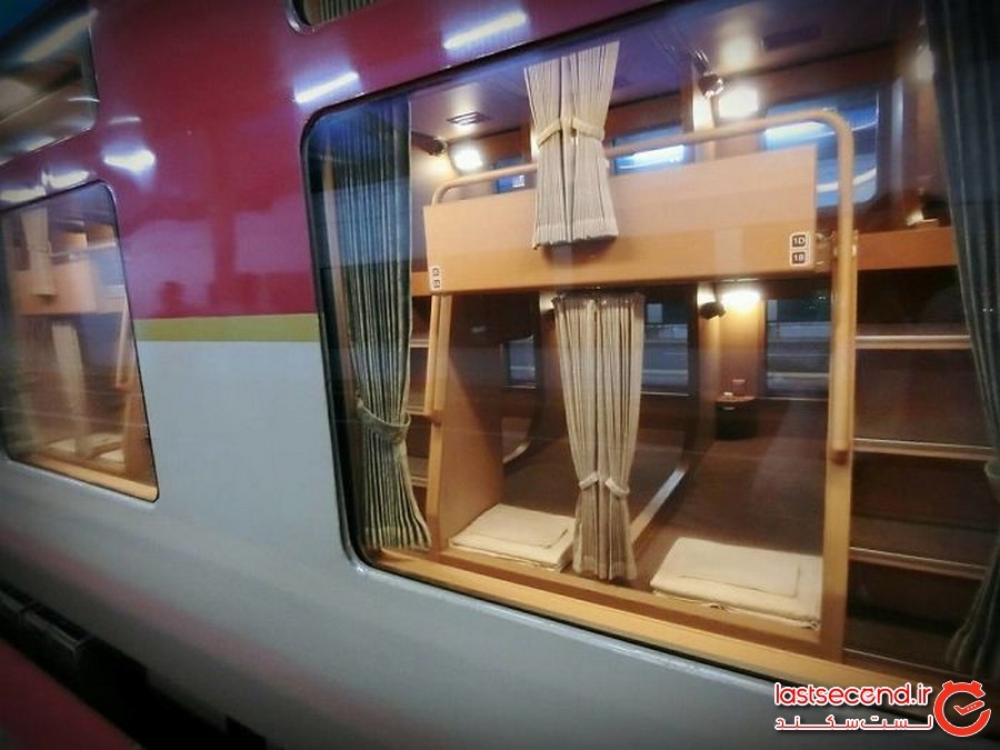 قطارهای تختخواب دار ژاپنی