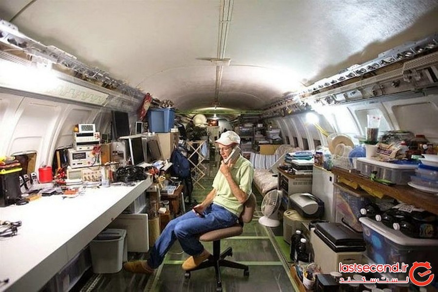 زندگی کردن در یک هواپیمای جت