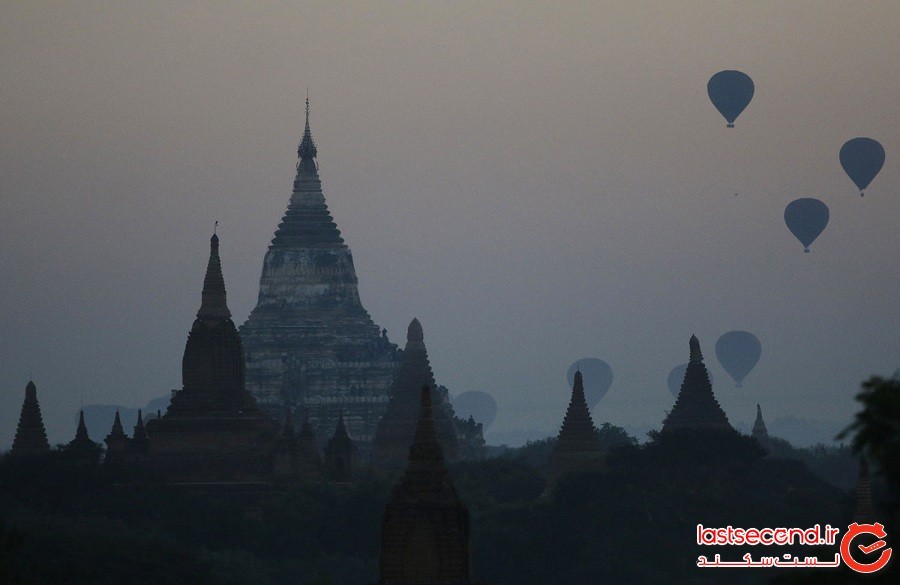 سفری به باگان در میانمار از دریچه‌ی شاتر دوربین