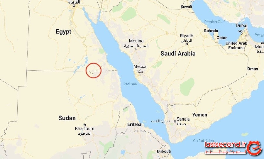 بئر طویل (Bir Tawil) – مصر و سودان (Egypt and Sudan)