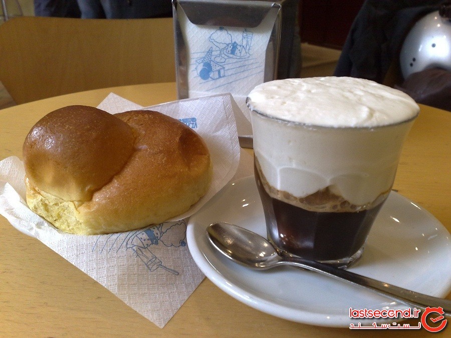 ایتالیا: گرانیتا دی کافه کان پانا (قهوه گرانیتا با خامه)، ( Granita di Caffe con Panna, Italy)