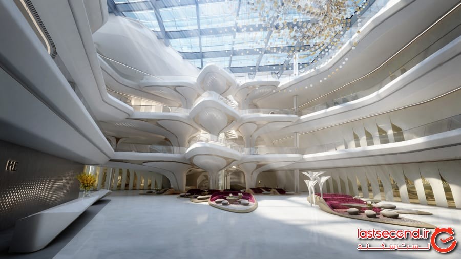 هتل طراحی‌شده توسط زاها حدید (Zaha Hadid) در دبی، به‌زودی افتتاح می‌شود!