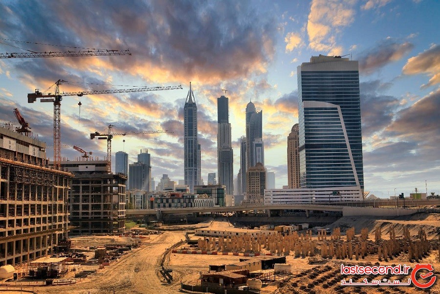 پس از ناپایدار شدن اقتصاد منطقه خلیج‌فارس، کشور دبی پروژه ابرفرودگاه خود را متوقف کرد