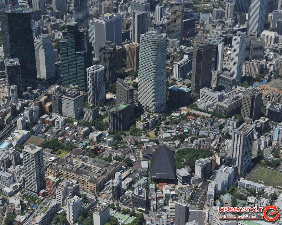 طراحی ساختمان‌های موجدار در توکیو که می‌توان روی آن‌ها قدم زد
