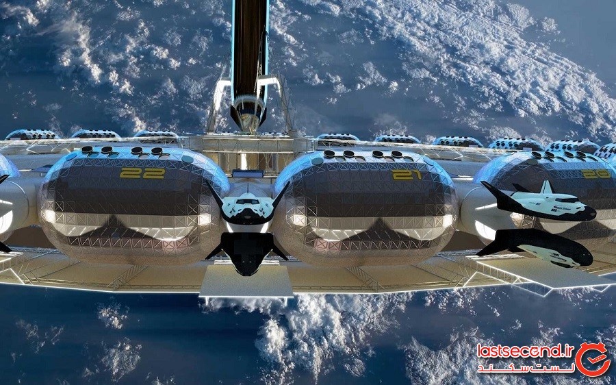 اولین هتل فضایی دارای جاذبه مصنوعی در جهان در سال 2025 افتتاح می‌شود