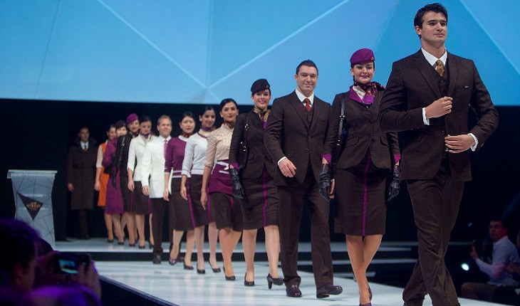 شرکت‌های هواپیمایی با بهترین و شیک‌ترین طراحی لباس مهمانداران