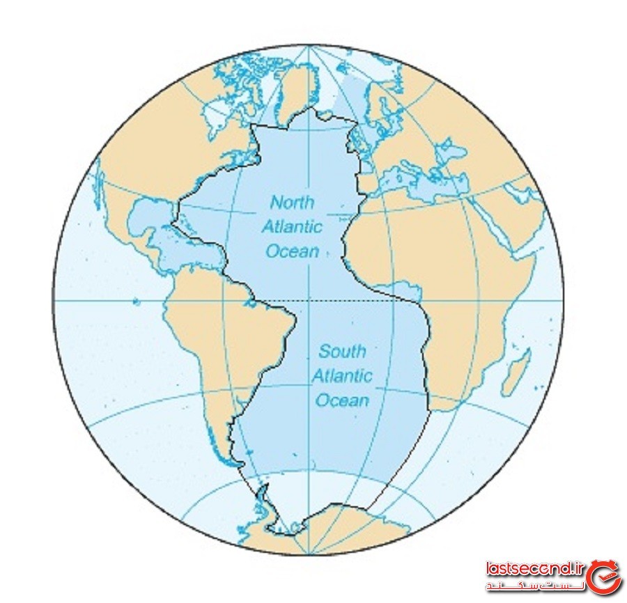 مرز بین اقیانوس‌ها کجاست؟