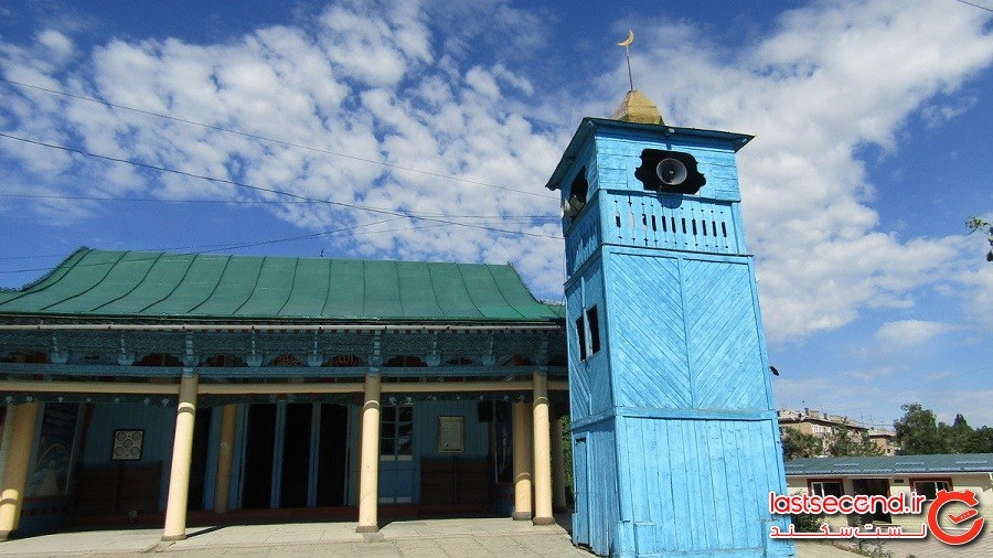 مسجد دانگان، عبادتگاهی که در ساختش از هیچ میخی استفاده نشده