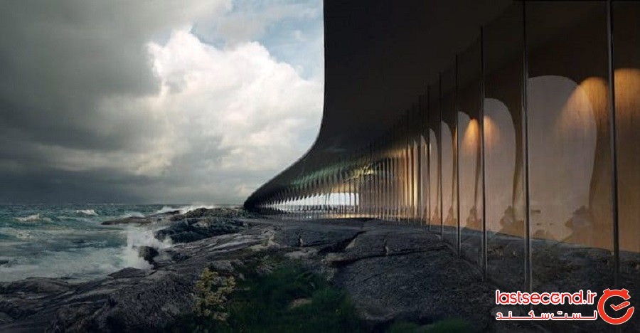 «نهنگی» سنگی در مدار قطبی که معماری و محیط‌زیست را در هم می‌آمیزد