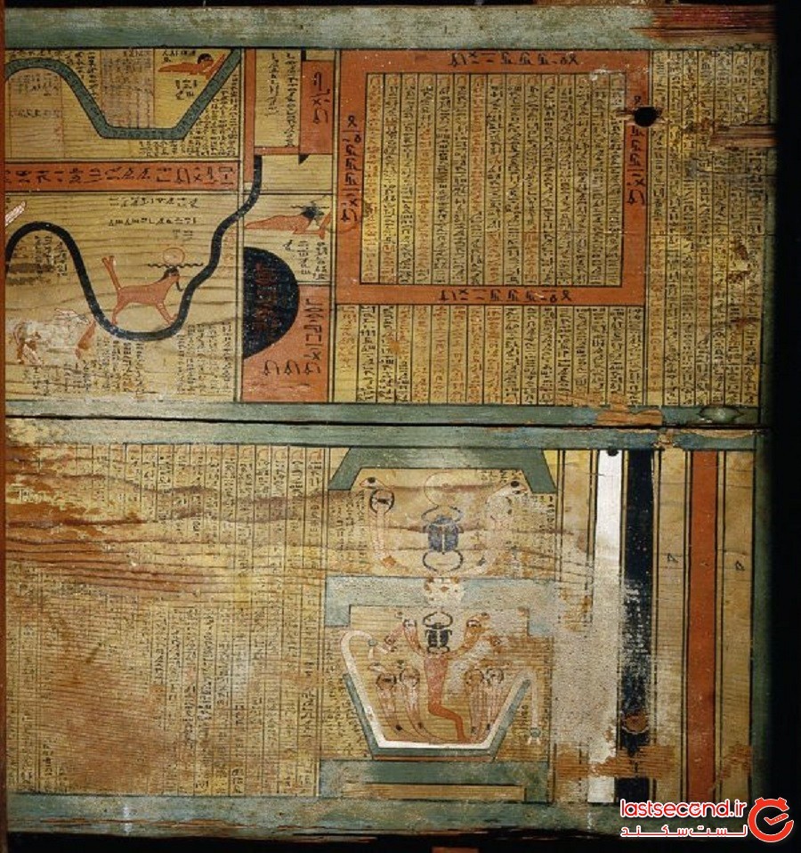 قدیمی‌ترین کتاب مصور جهان در یک تابوت مصری کشف شد