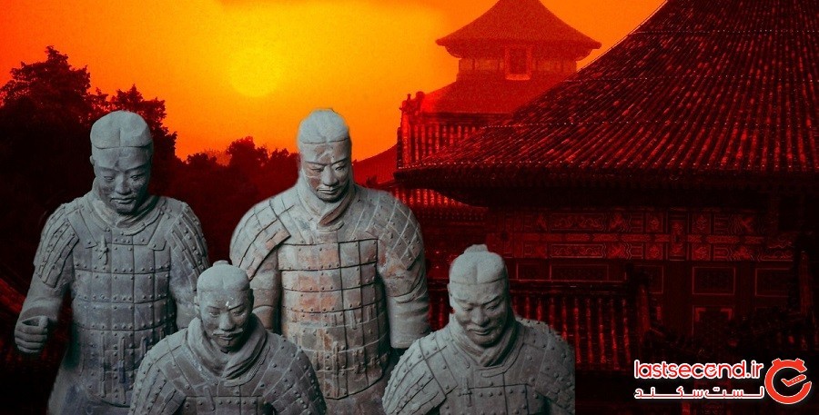 200 جنگجوی سنگی که به‌تازگی در محل ارتش بزرگ‌ تراکوتای چین یافت شده‌اند