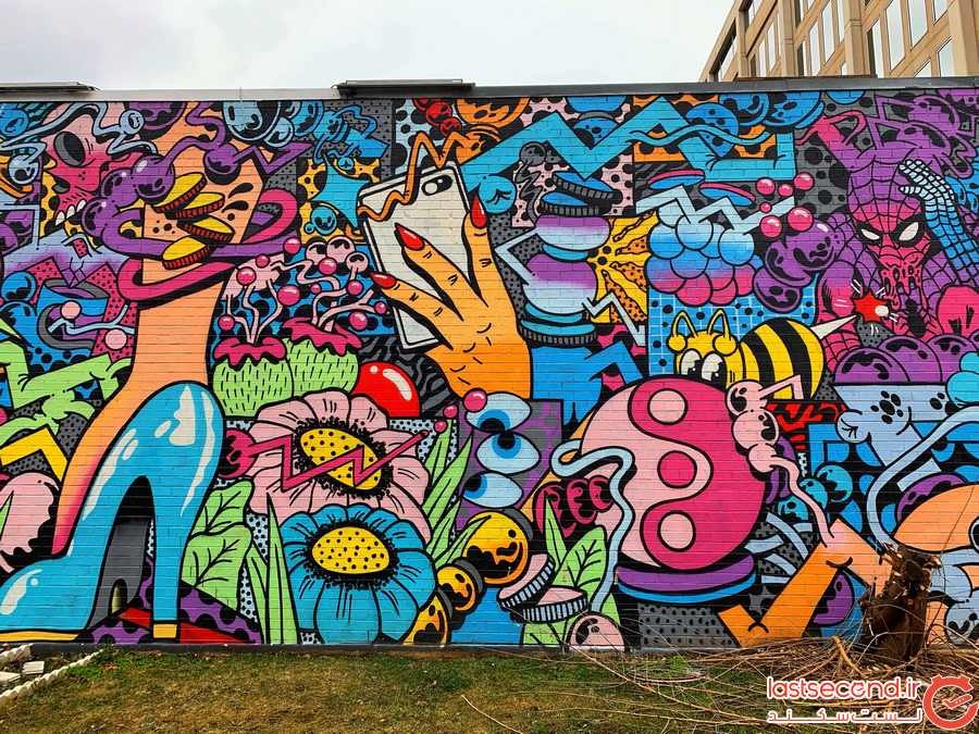 بهترین شهرها برای دیدن هنر خیابانی