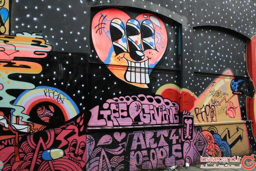 بهترین شهرها برای دیدن هنر خیابانی