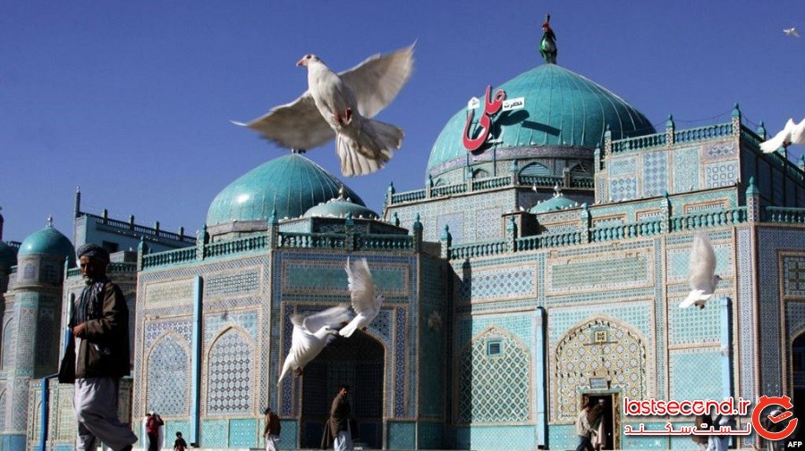 زیبایی مبهوت‌کننده مسجد کبود افغانستان