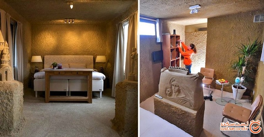 هتل های ماسه سنگی و شنی، تجربه جدیدی از اقامت همراه با خلاقیت