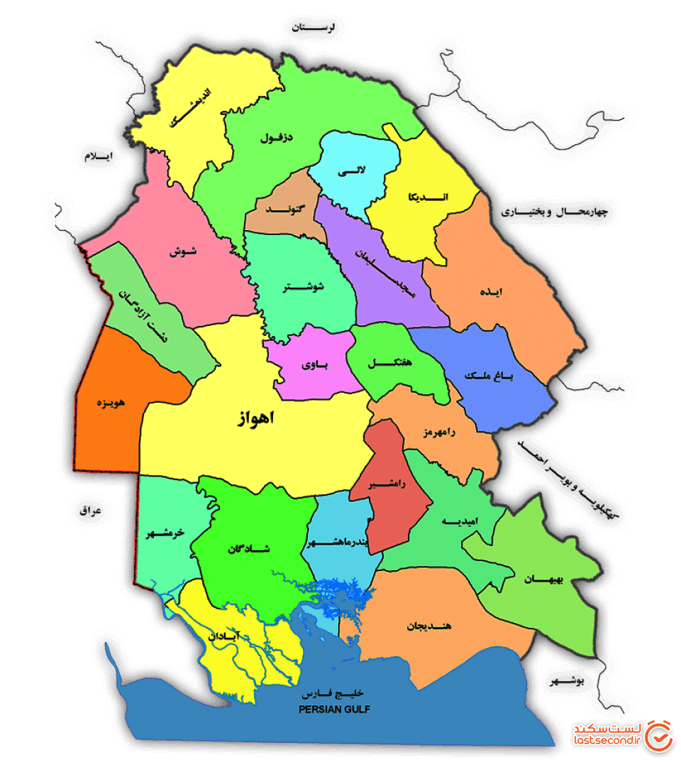 نقشه استان خوزستان.gif