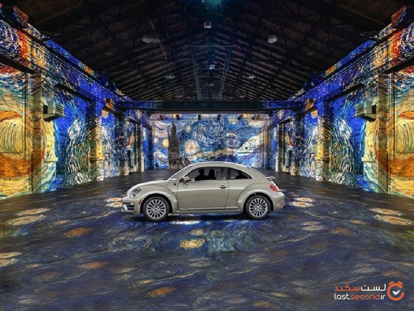 مردم آثار هنری ون گوگ را از درون خودرویشان «گوگ‌دید» می زنند!