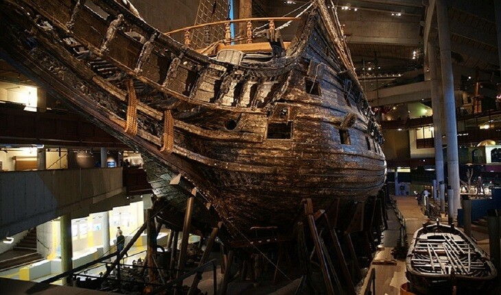 یک کشتی جنگی قرن هفدهمی از دریای یخی بالتیک بیرون کشیده شد!