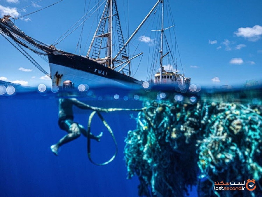 تمیز کردن بزرگ‌ ترین اقیانوس  ،  ۱۰۳ تن پلاستیک از اقیانوس آرام جمع‌آوری شد