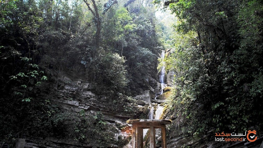 منطقه جنگلی لاس پوزاس و مجسمه‌های سورئال آن که در دل یک جنگل مکزیکی پنهان شده‌اند