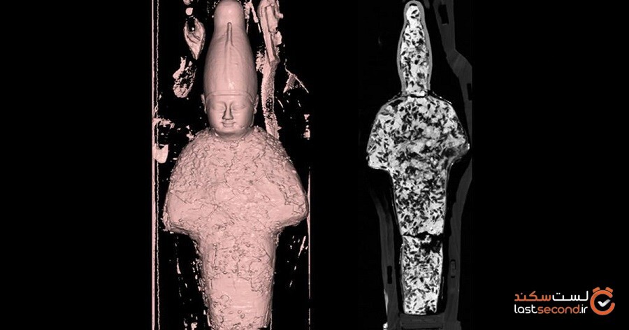 سی‌تی‌اسکن‌های انجام‌شده نشان می‌دهند که داخل مومیایی‌های مینیاتوری جسد انسان قرار ندارد