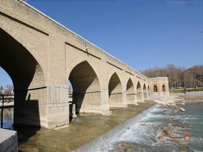 پل چوبی، تنها پل اختصاصی شاه عباس