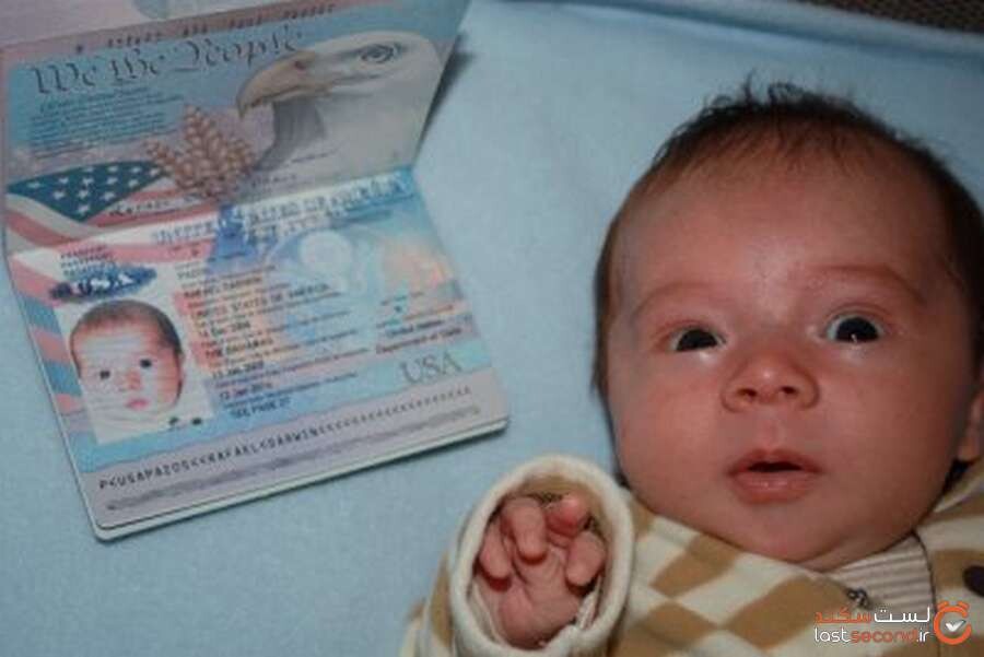 صدور پاسپورت تولد