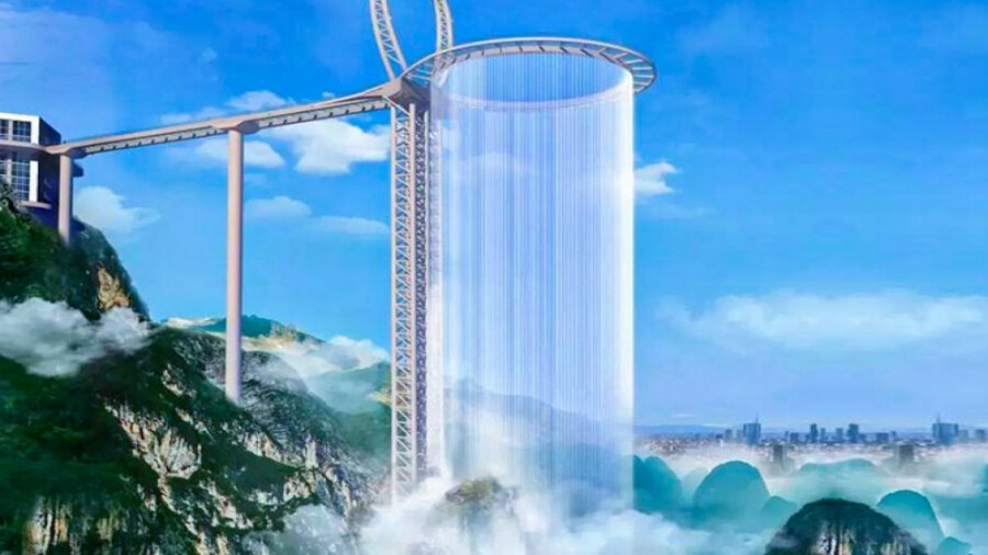 گوانگدونگ، مرتفع‌ترین پل معلق شیشه‌ای در جهان!
